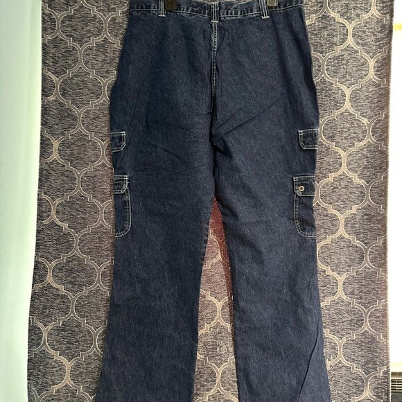 R.V.T serve piping hot NWT women's 18 vintage y2k retro fit and flare jeans - Picture 5 of 7